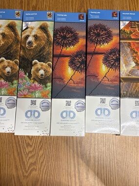 Diamond Dotz Kit Set — Bears & Sunset Dandelions